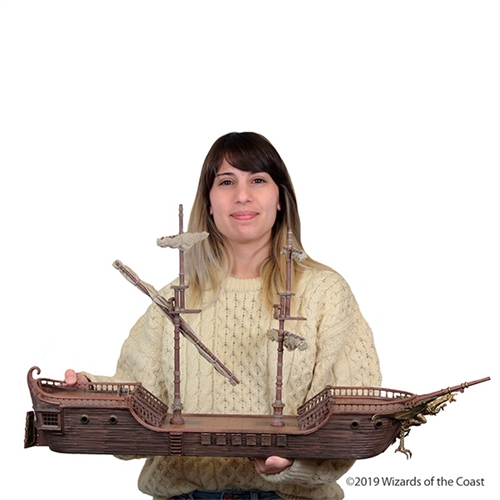 DnD - The Falling Star Sailing Ship - Icons of the Realms DnD Terrain